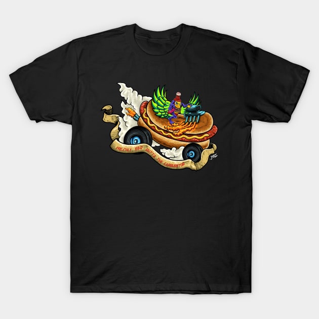 Hot Dog/Rod Racer T-Shirt by Predator